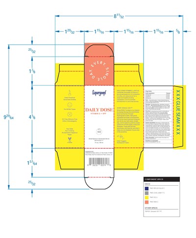 03.18.21 Daily Dose Vitamin C Spf 40 30ml   Carton